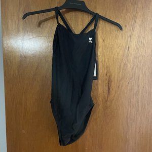 NWT TYR Swim Suit, Black. 32
